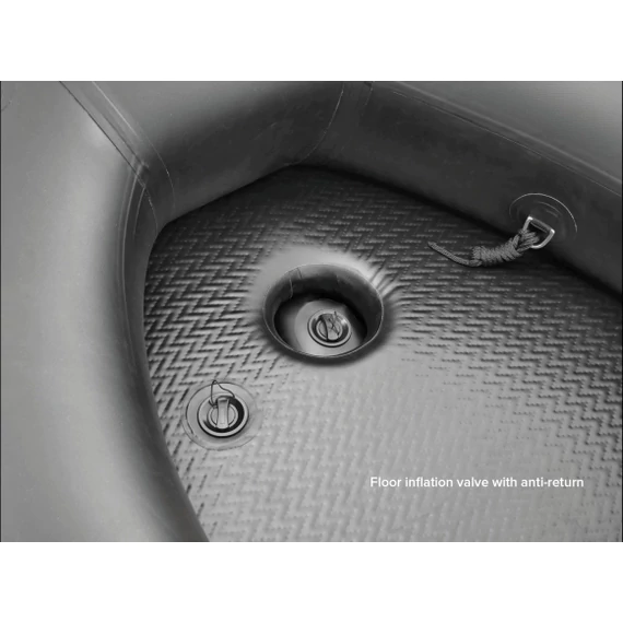 Carp Spirit Black Boat 240WI Gumicsónak Légpadlóval