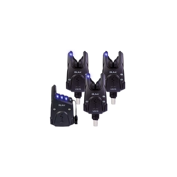 Carp Spirit Kapásjelző Szett Blax VXR Alarm Receivr Set 3+1