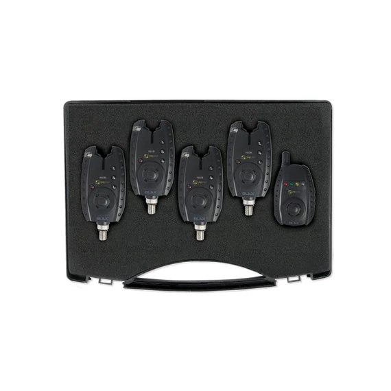 Carp Spirit Kapásjelző Szett Blax VXR Alarm Receivr Set 4+1