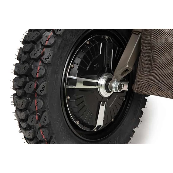 Fox Elektromos Talicska Transporter 24v Power Barrow (2 x 9Ah 12v Akkumulátor és töltő)