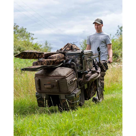 Fox Elektromos Talicska Transporter 24v Power Barrow (2 x 9Ah 12v Akkumulátor és töltő)