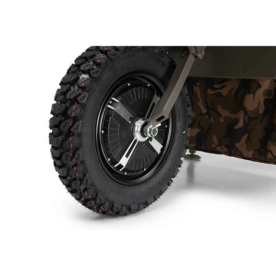 Fox Elektromos Talicska Transporter 24v Power Plus Barrow (2 x 9Ah 12v Akkumulátor és töltő)