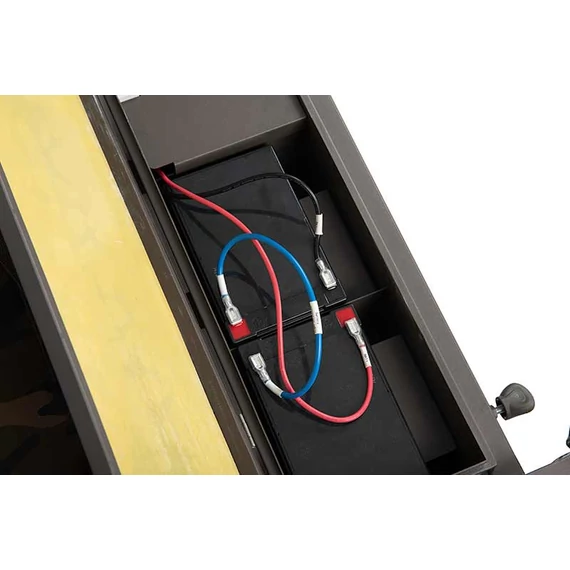 Fox Elektromos Talicska Transporter 24v Power Plus Barrow (2 x 9Ah 12v Akkumulátor és töltő)