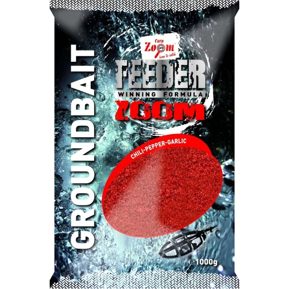 Carp Zoom Feeder Zoom Tigrismogyoró-hal-halibut Etetőanyag (1kg)