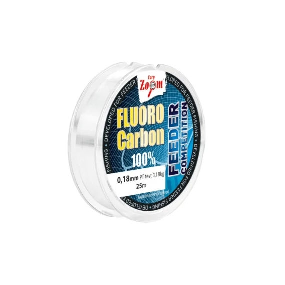 Carp Zoom Feeder Competition 0,18mm, 3,18kg, 25m Fluorocarbon előke