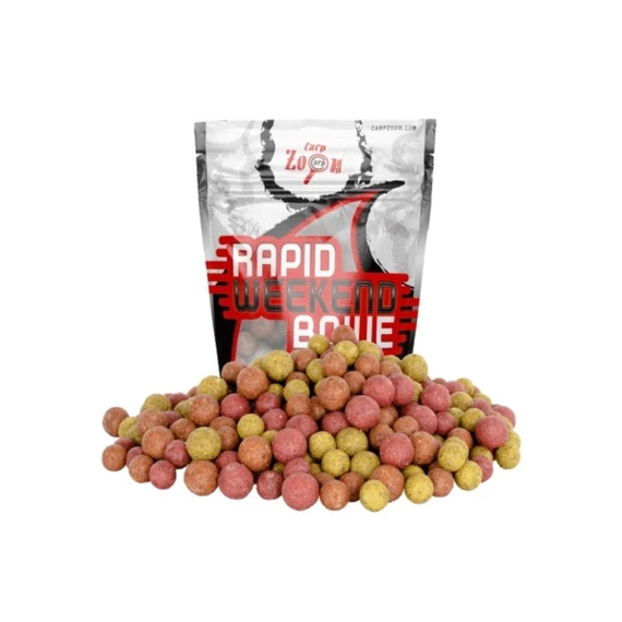 Carp Zoom Rapid Weekend Gyümölcsös Mix Gyors Hatásmechanizmusú Bojli (5kg)