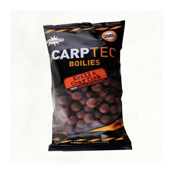 Dynamite Baits CarpTec Krill & Crayfish Bojli (2kg/20mm)