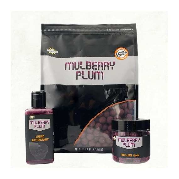 Dynamite Baits Bojli Mulberry Plum Hi-Attract Bojli (15mm/1kg)