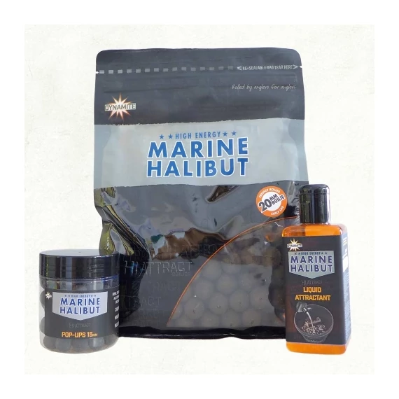 Dynamite Baits Bojli Marine Halibut See Salt Bojli (15mm/1kg)