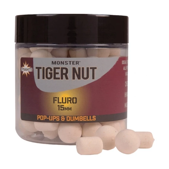 Dynamite Baits Monster Tigernut Fluro Pop Ups & Dumbells Bojli