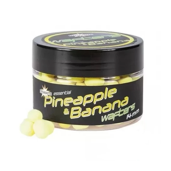Dynamite Baits Fluro Wafter Pineapple & Banana (14mm)