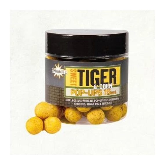 Dynamite Baits Sweet Tiger & Corn Pop-Ups (15mm)