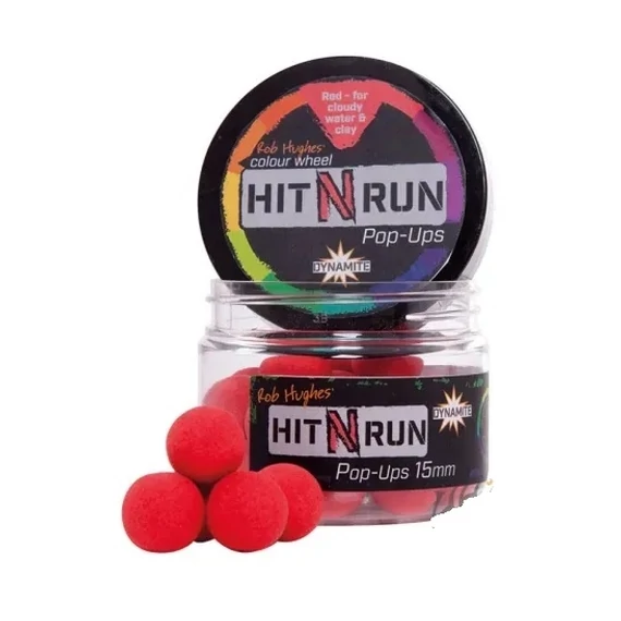 Dynamite Baits Hit'N Run Pop Up Red 15mm