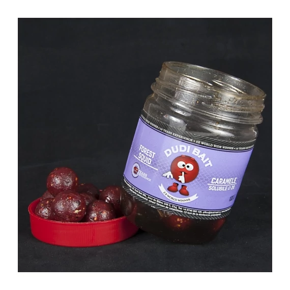Dudi Baits Squid Forest Dippelt Csalizó Főzött Bojli 16mm