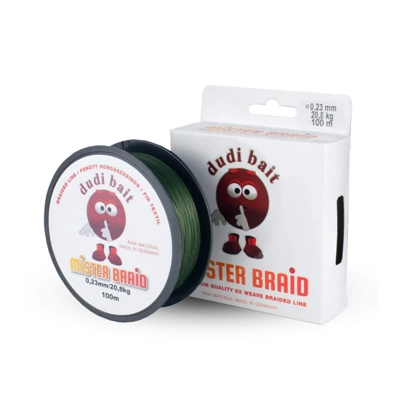 Dudi Baits Fonott Zsinór Mister Braid (10m) - 0,25mm