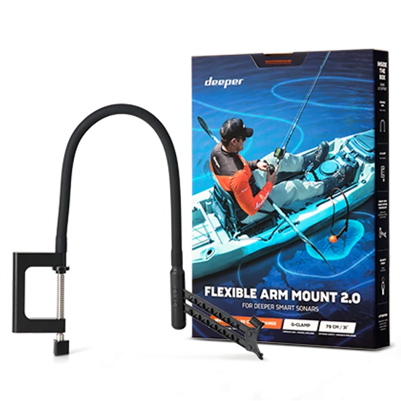 Deeper Flexible Arm Mount 2.0 Csónakos Radartartó