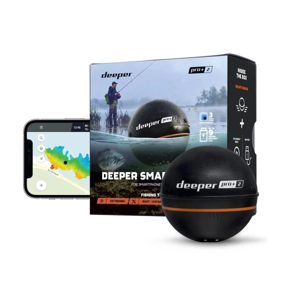 Deeper Smart PRO+ 2.0 Okos Halradar (Wifi+GPS)