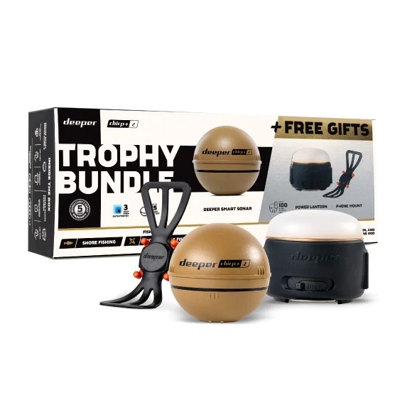Deeper Okos Halradar Smart CHIRP+ 2.0 Trophy Bundle 2022