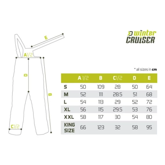 Delphin Cruiser Winter Cruiser 5T Thermo Nadrág