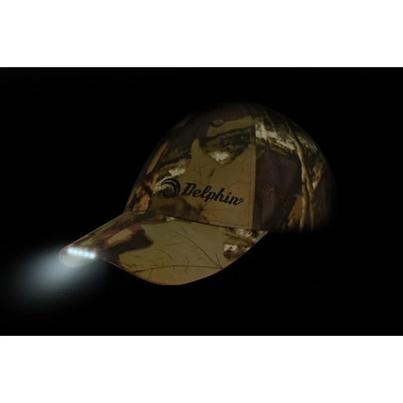 Delphin Baseball sapka beépített LED-del