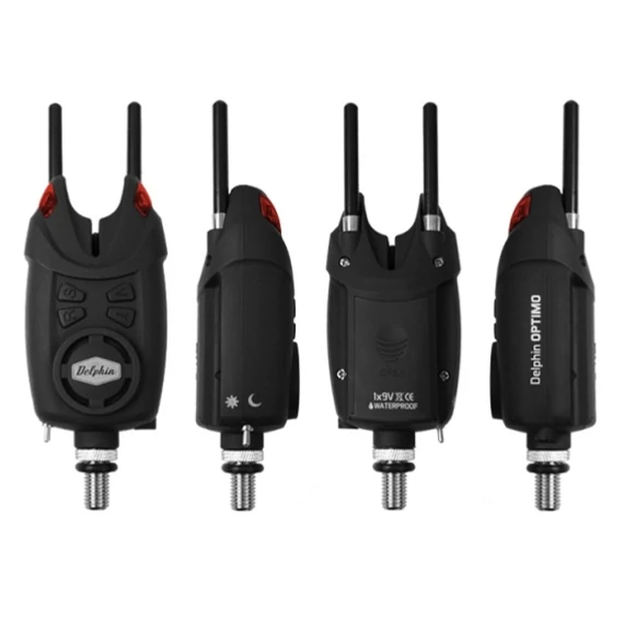 Delphin OPTIMO 9V 2+1 kapásjelző szett + CSWII swinger + Snag bar ajándék