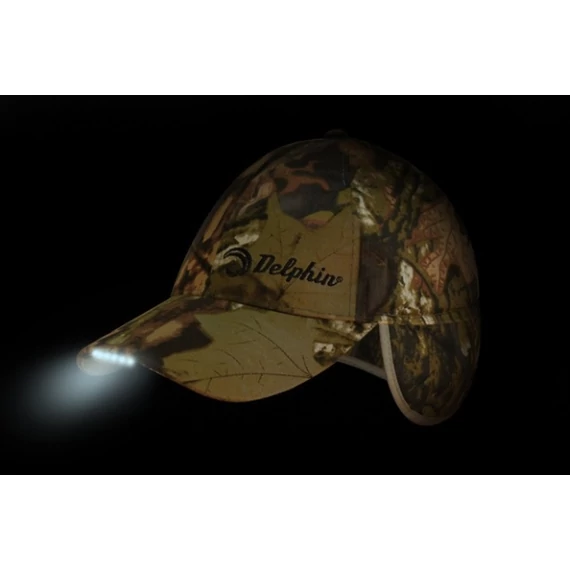 Delphin Baseball sapka beépített LED-del