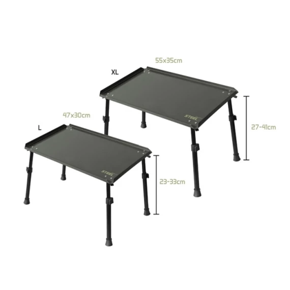 Delphin Steels Asztal