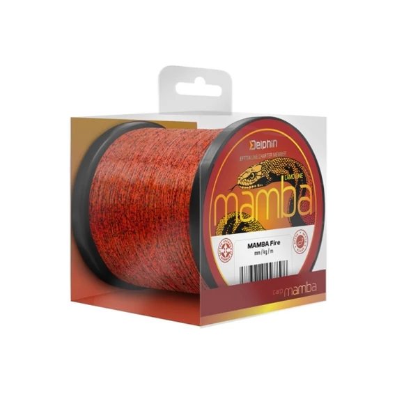 Delphin Monofil Főzsinór MAMBA Carp Fire