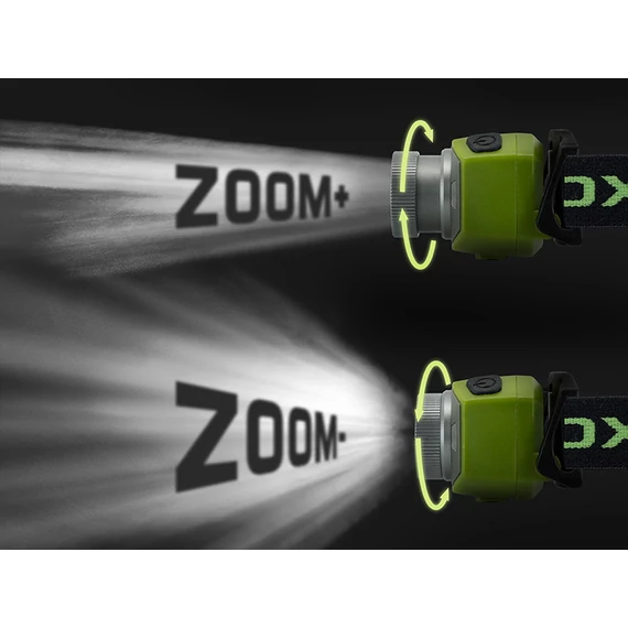 Delphin Fejlámpa OXUS Zoom
