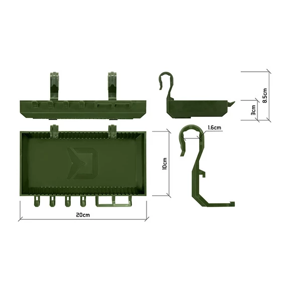 Delphin Rodpod Polc ShelfPOD - Camo