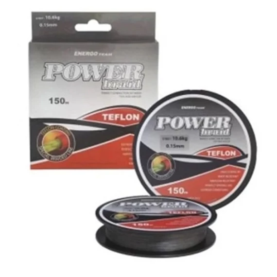 EnergoTeam Power Braid Teflon Fonott Zsinór