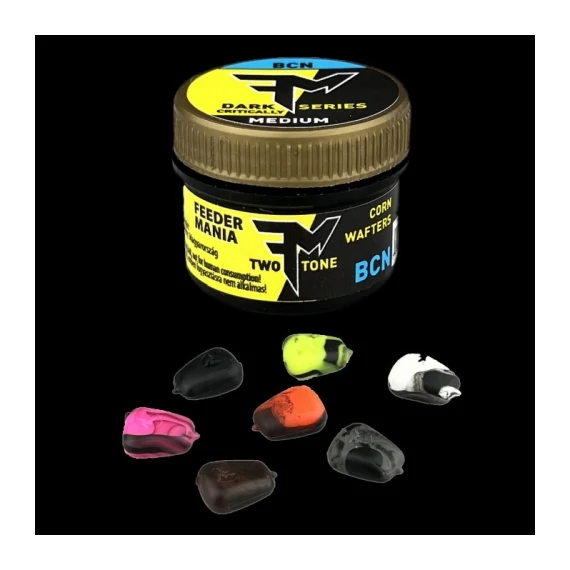 Feedermánia Gumi KukoricaCorn Wafters Two Tone Dark Series M