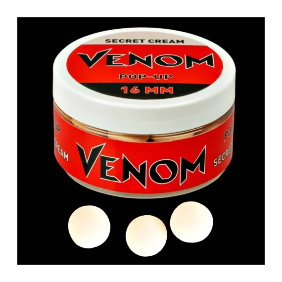 Feedermánia Venom BPop-Up Boilie (16mm) - Secret Cream