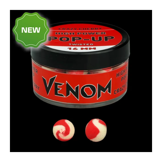 Feedermania Venom Pop-Up High Power (16mm) - Crazy Cherry