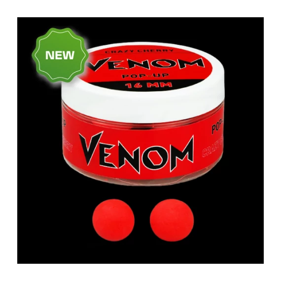 Feedermania Venom Pop-Up (16mm) - Crazy Cherry
