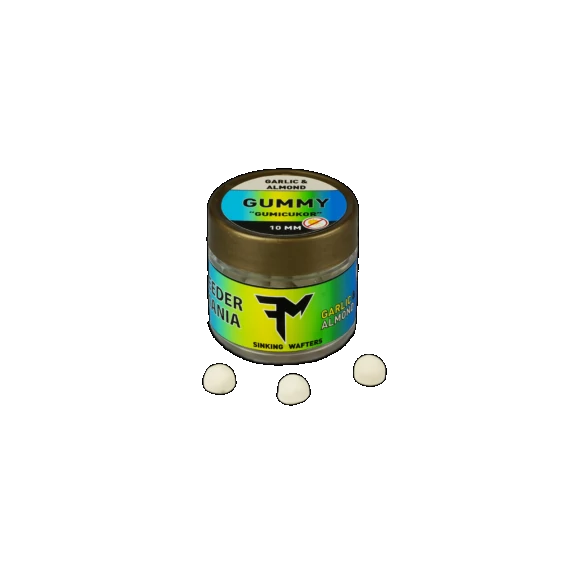 Feedermania Gumicukor Csali (10mm) - Garlic & Almond