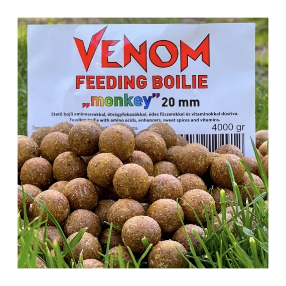 Feedermania Venom Etetőbojli Feeding Boilie (20mm/4kg) - Monkey
