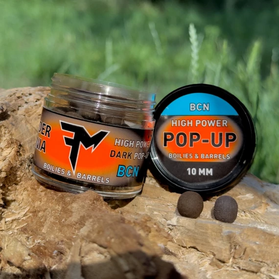 Feedermania High Power Dark Pop-Up Boilies & Barrels 10 mm