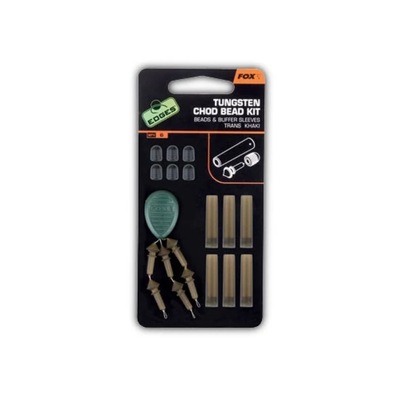 FOX Edges Tungsten Chod Bead Kit Volfran Chod szerelék