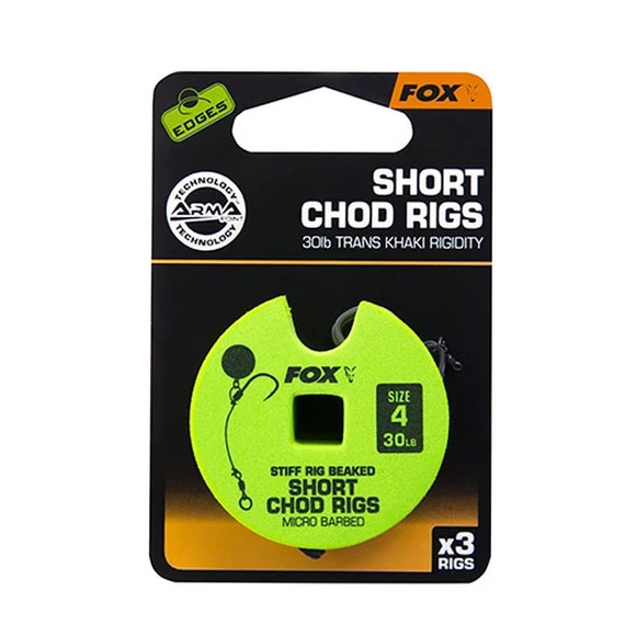 FOX EDGES™ Chod Rigs Short Kész Chod Előke