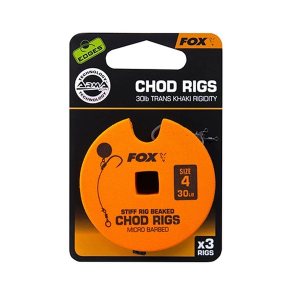 FOX EDGES™ Chod Rigs Standard Kész Chod Előke
