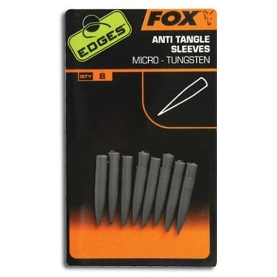 FOX Ólombetétes Gubancgátló Gumihüvely Edges Tungsten Anti-tangle Sleeve Micro