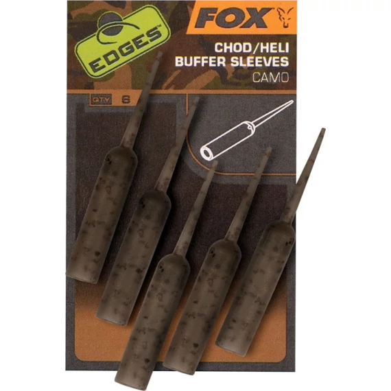 FOX Helikopter Gumiütköző Edges Camo Naked Chod/Heli Buffer Sleeves