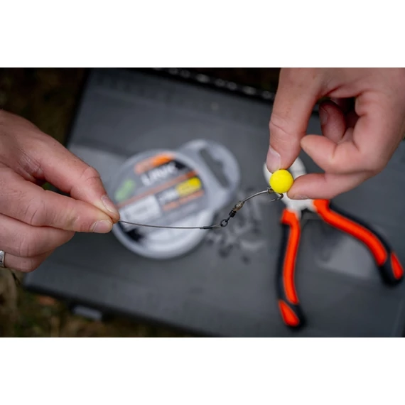 Fox Krimpelhető Előkezsinór Link Trans Khaki (20m)