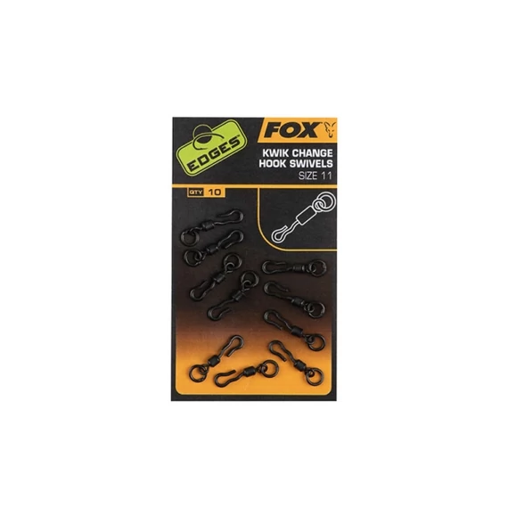 FOX Forgókapocs Edges Kwik Change Hook Swivels - 11