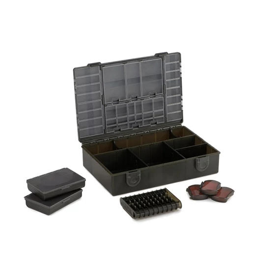 Fox Komplett Szerelékes Doboz Loaded Medium Tackle Box
