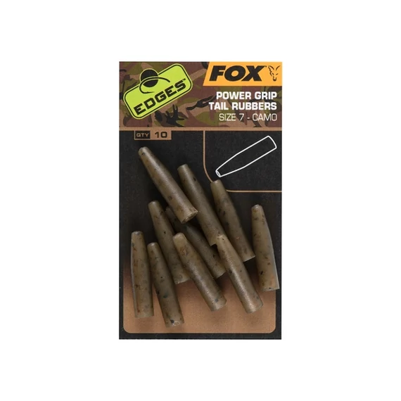 Fox Gumiharang Edges Camo Powergrip Tail Rubbers