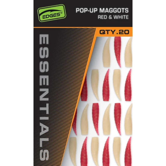 Fox Gumicsonti Pop Up Maggots (10 piros,10 fehér)