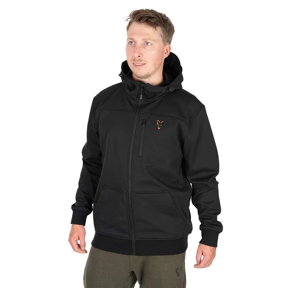 Fox Kabát Collection Soft Shell Jacket Black & Orange