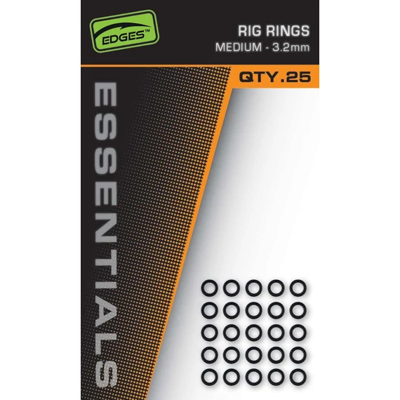 Fox Edges Acélkarika Rig Rings (25db)